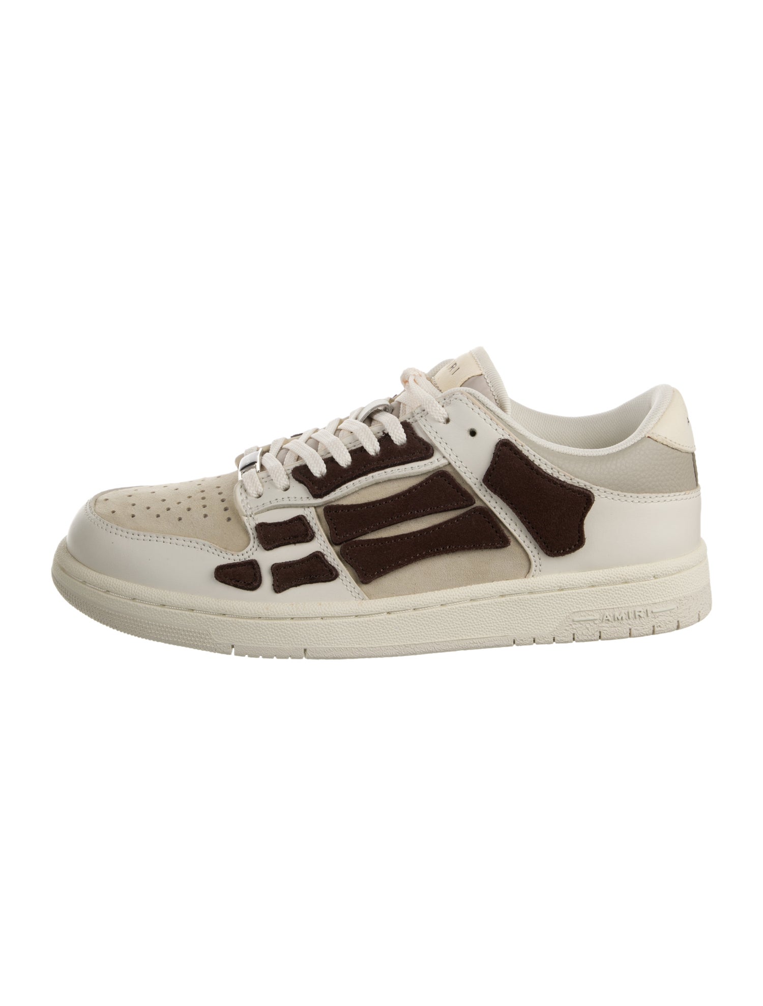 Amiri Leather Printed Sneakers