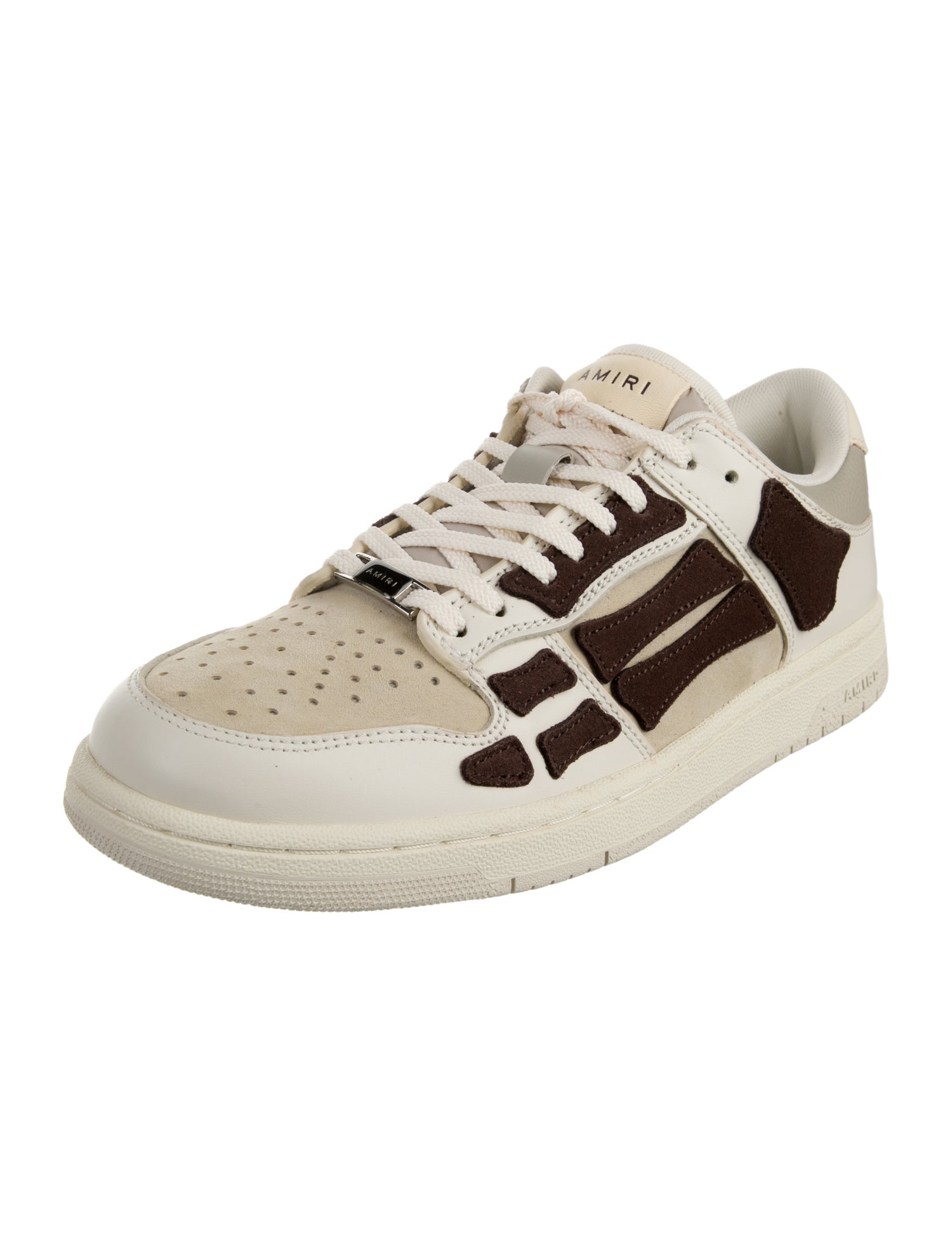 Amiri Leather Printed Sneakers