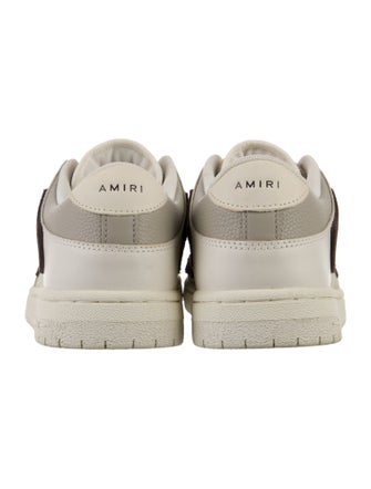 Amiri Leather Printed Sneakers