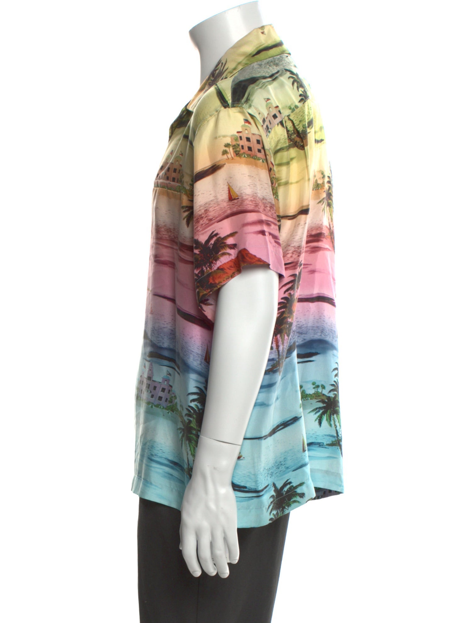 Amiri Silk Printed Shirt