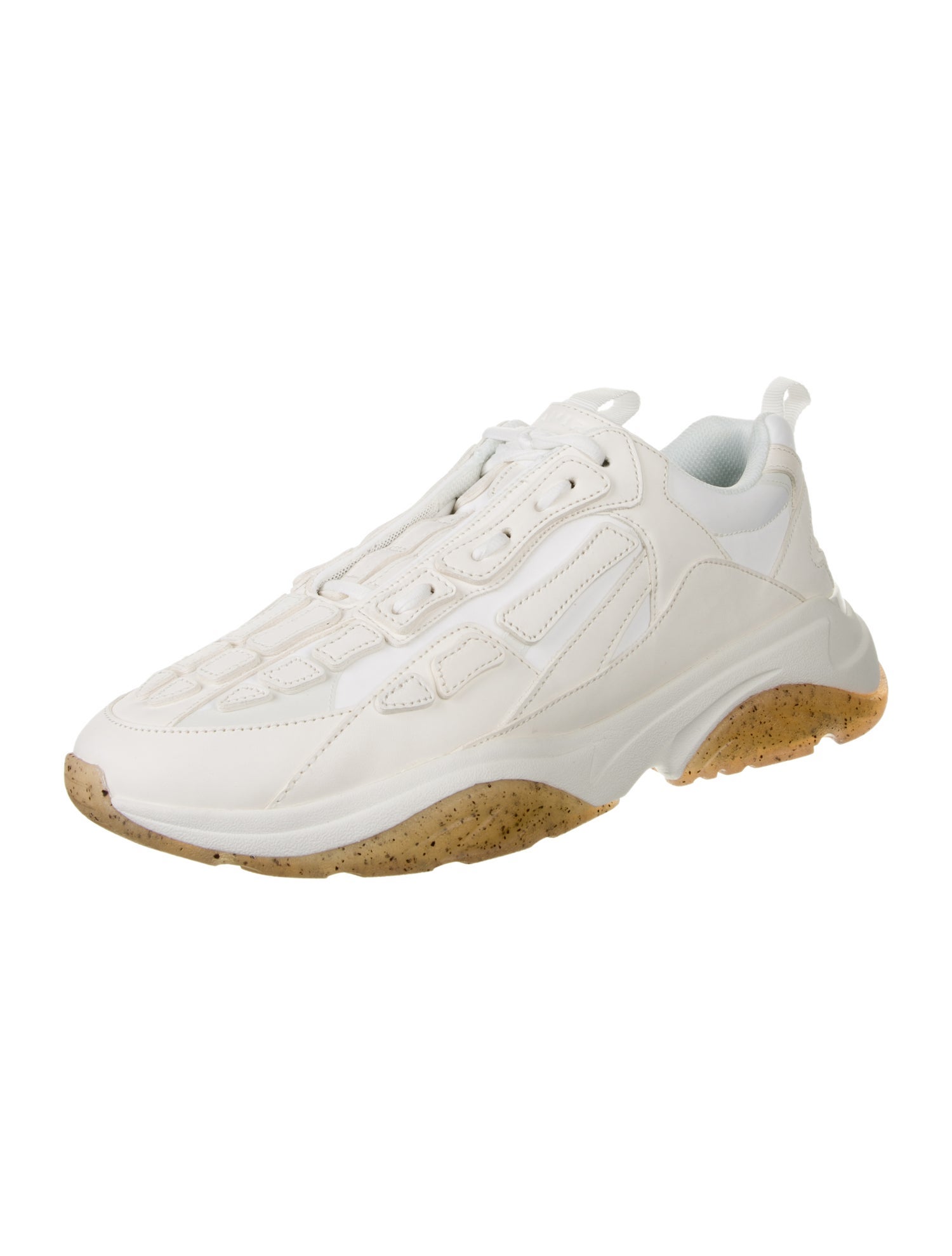 Amiri Leather Leather Trim Embellishment Sneakers w/ Tags