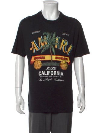 Amiri Graphic Print Crew Neck T-Shirt