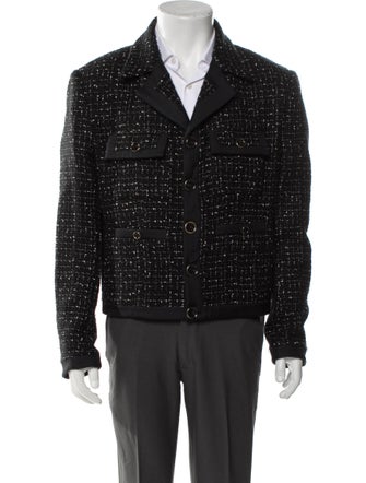 Amiri Tweed Pattern Coat