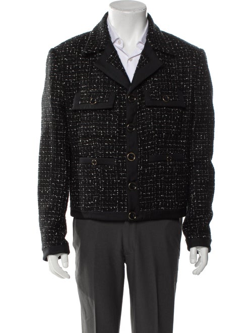 Amiri Tweed Pattern Coat