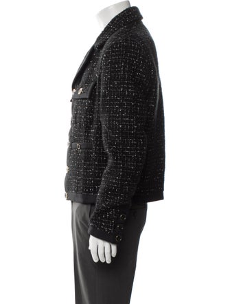 Amiri Tweed Pattern Coat