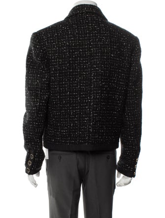 Amiri Tweed Pattern Coat