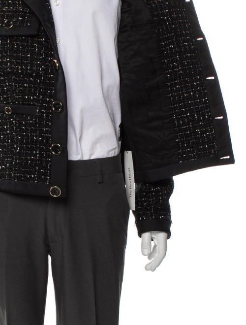 Amiri Tweed Pattern Coat