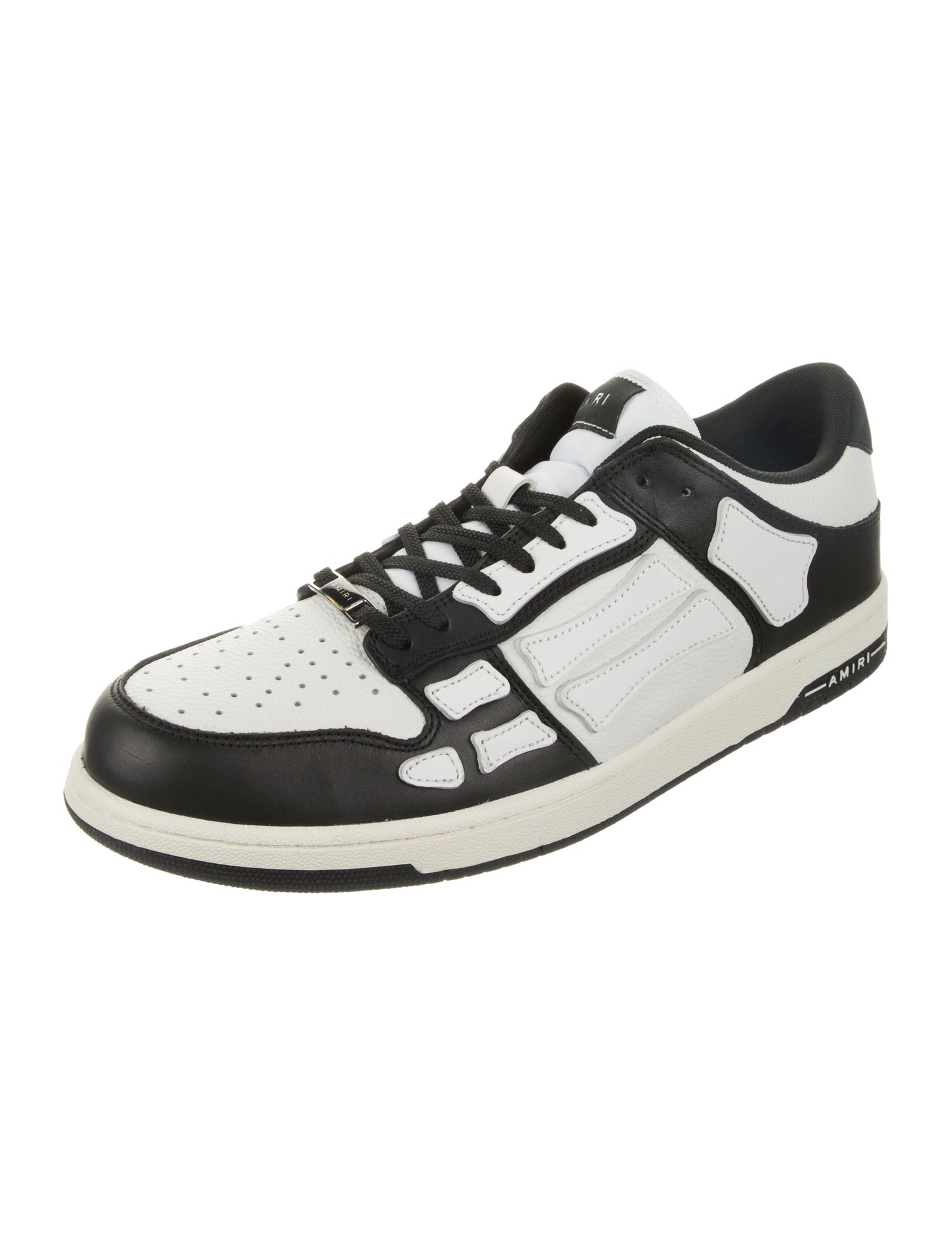 Amiri Leather Printed Sneakers