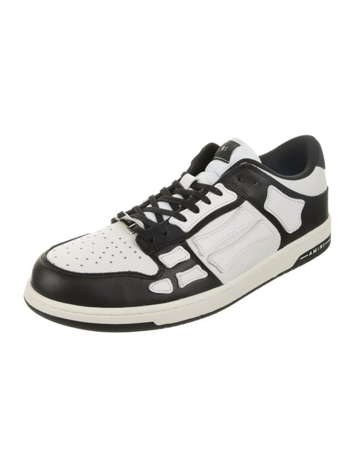 Amiri Leather Printed Sneakers
