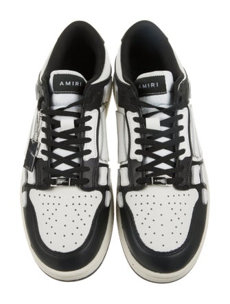 Amiri Leather Printed Sneakers
