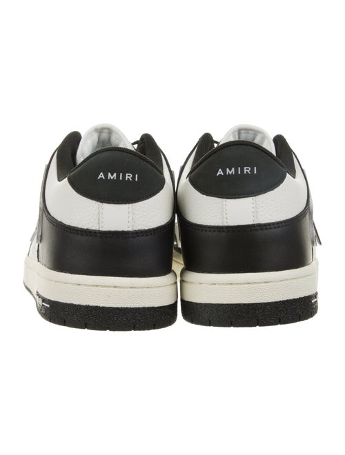 Amiri Leather Printed Sneakers
