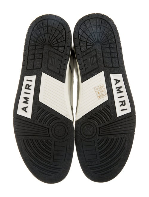 Amiri Leather Printed Sneakers