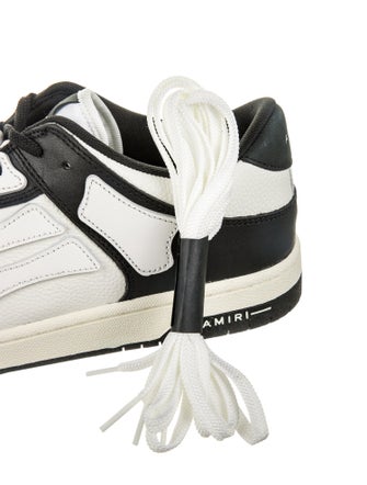 Amiri Leather Printed Sneakers