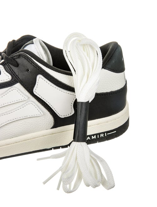 Amiri Leather Printed Sneakers