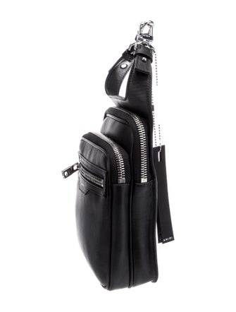 Amiri Leather Top Handle Bag