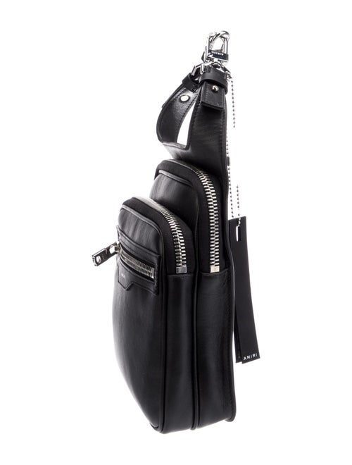 Amiri Leather Top Handle Bag