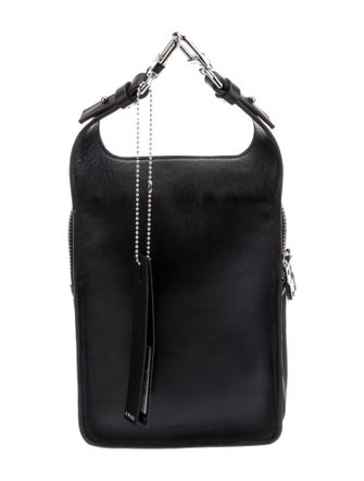 Amiri Leather Top Handle Bag