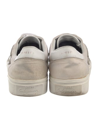 Amiri Canvas Printed Sneakers