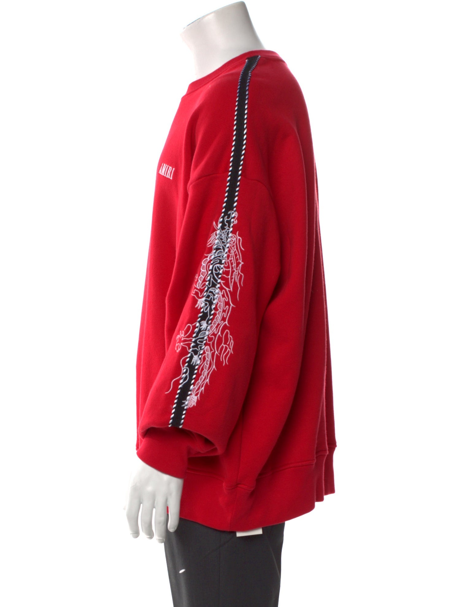 Amiri Graphic Print Crew Neck Sweatshirt