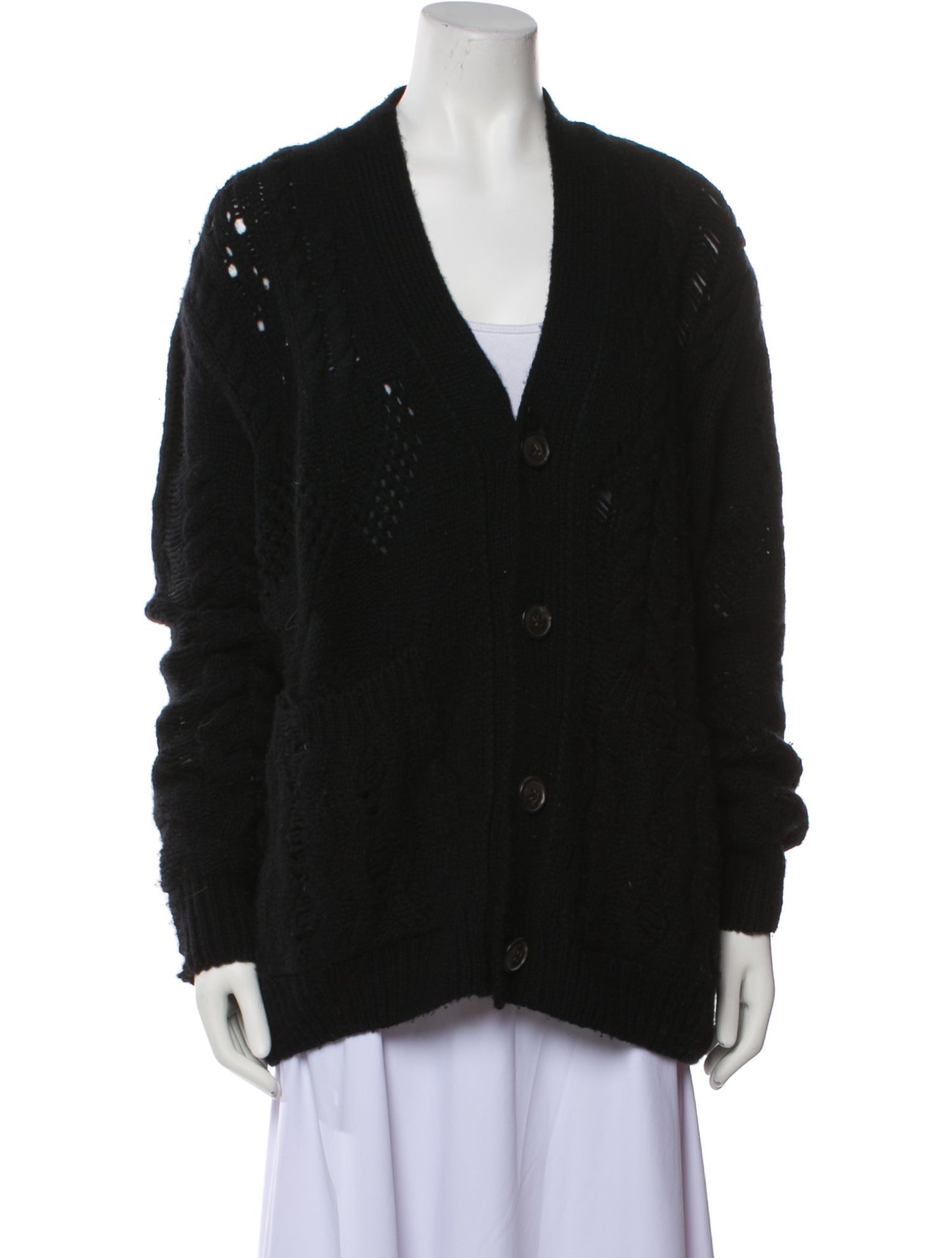 Amiri Wool V-Neck Sweater