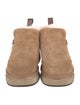 Amiri Suede Fur Trim Boots
