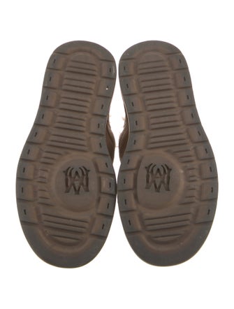 Amiri Suede Fur Trim Boots