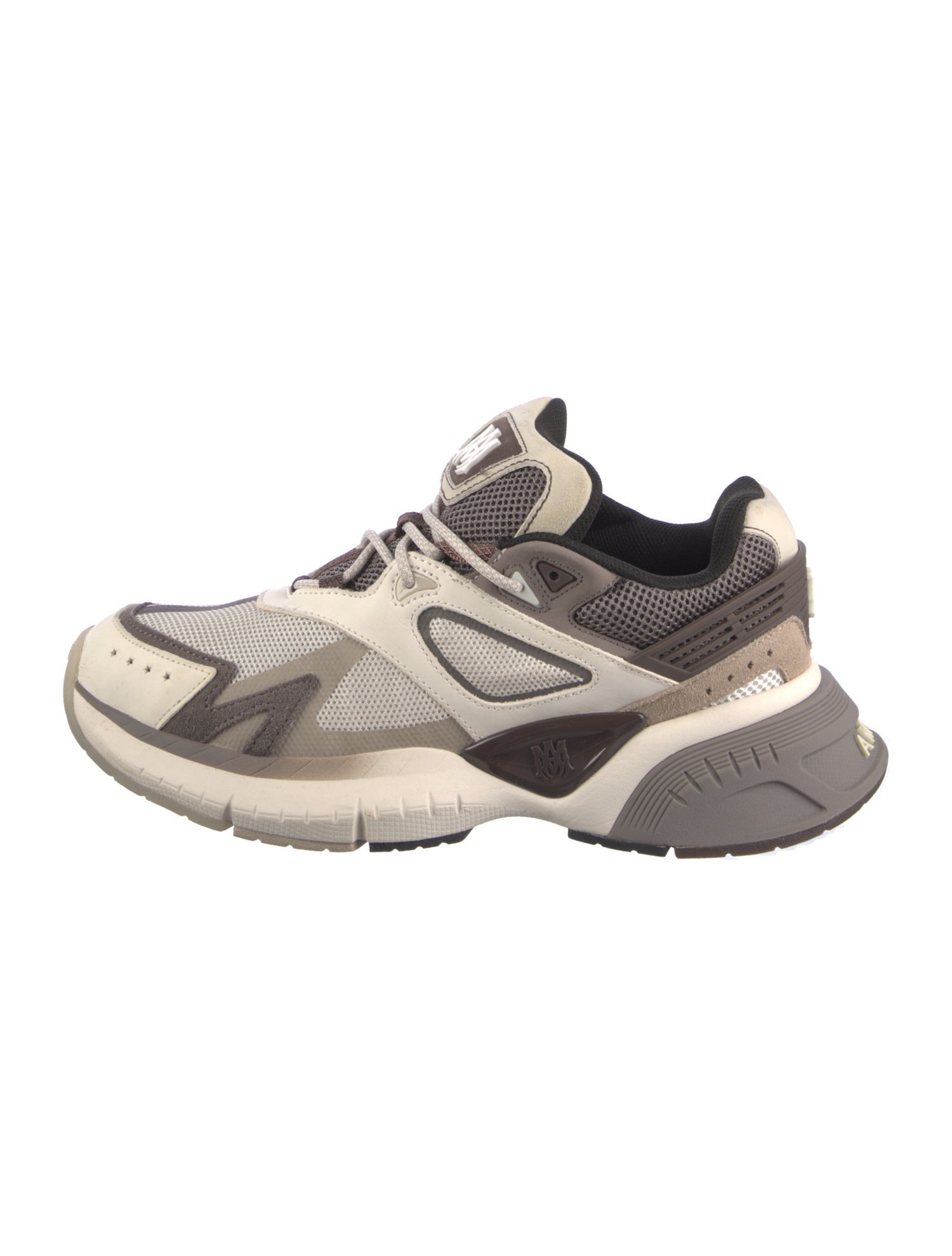 Amiri Mesh Colorblock Pattern Sneakers