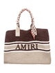 Amiri Raffia Tote 2024