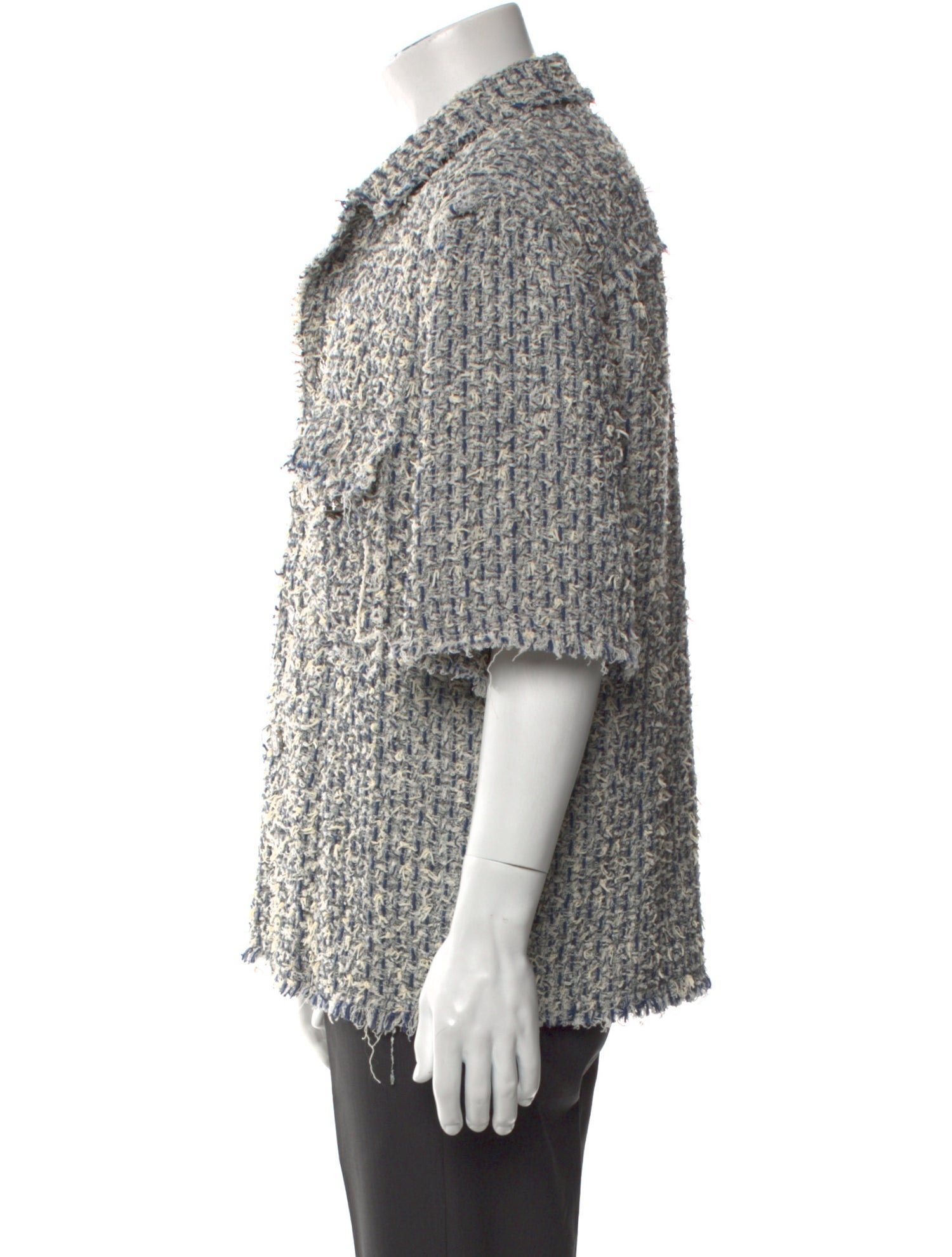 Amiri Printed Short Sleeve Denim Shirt