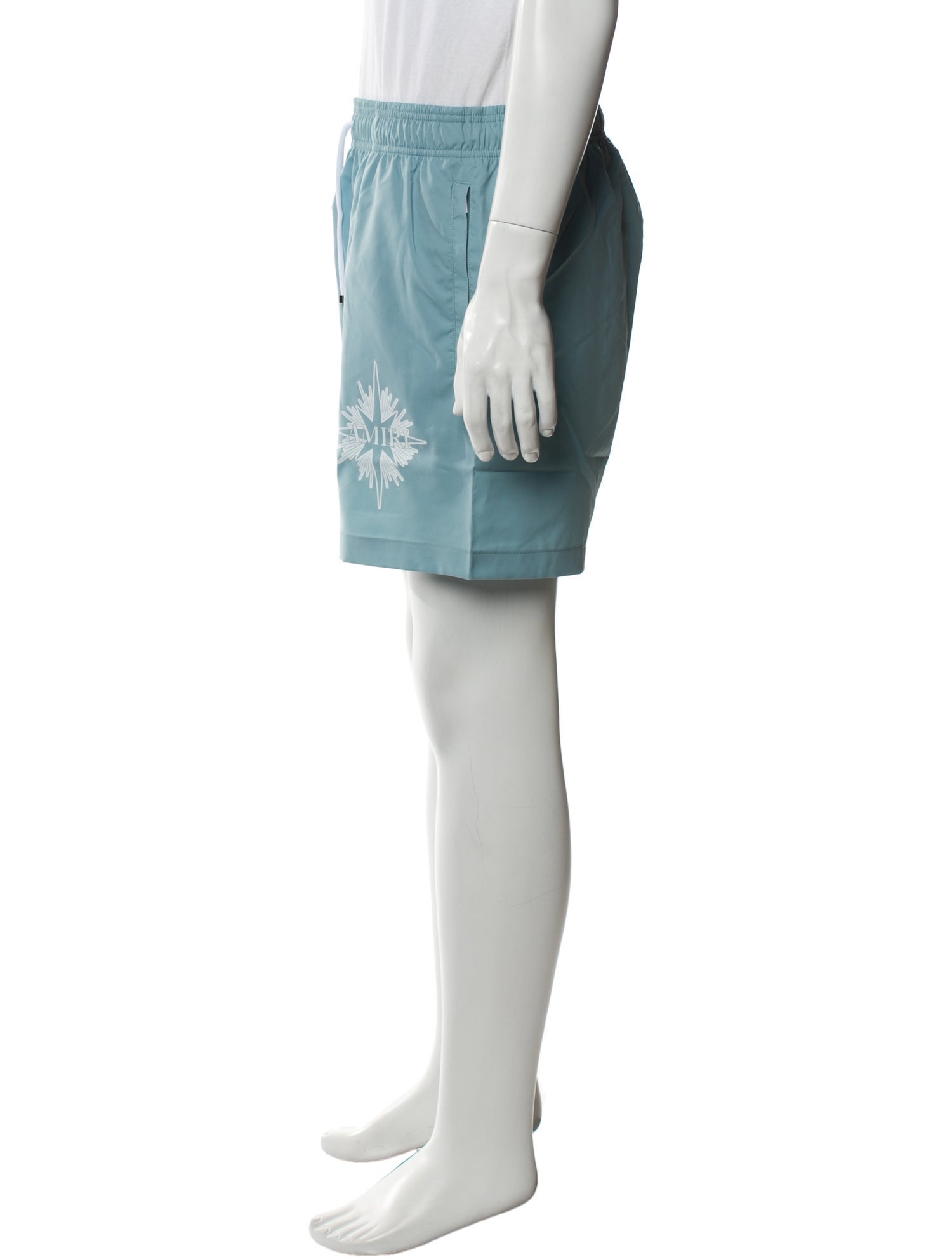 Amiri Graphic Print Swim Trunks w/ Tags