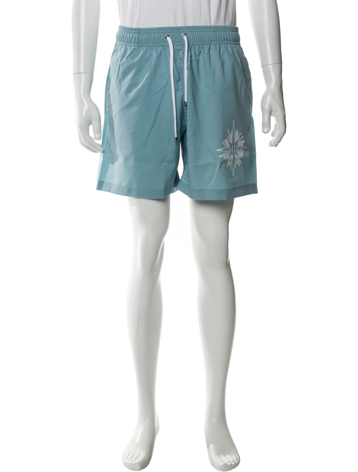 Amiri Graphic Print Swim Trunks w/ Tags