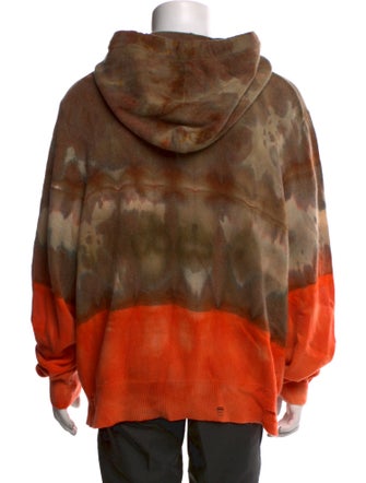 Amiri Cashmere Tie-Dye Print Pullover