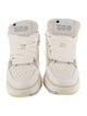 Amiri Leather Mesh Accents Sneakers