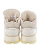 Amiri Leather Mesh Accents Sneakers