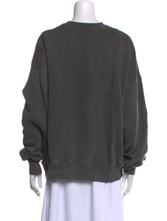 Amiri Graphic Print Crew Neck Sweatshirt