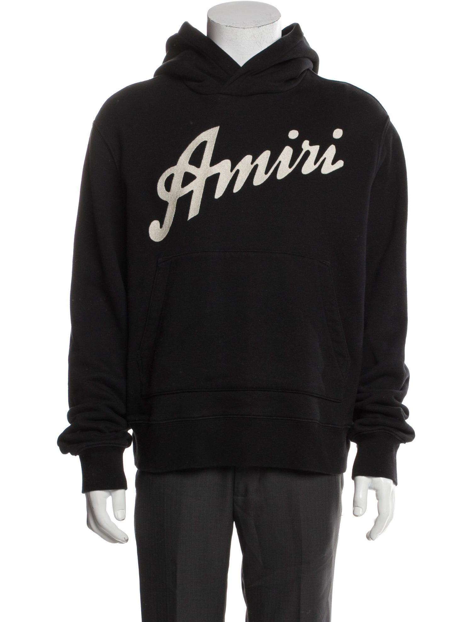 Amiri Signature Logo Graphic Print Hoodie