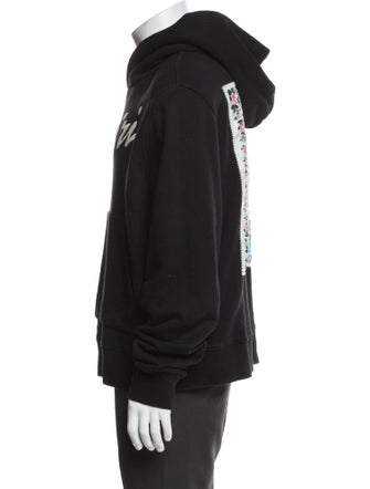 Amiri Signature Logo Graphic Print Hoodie