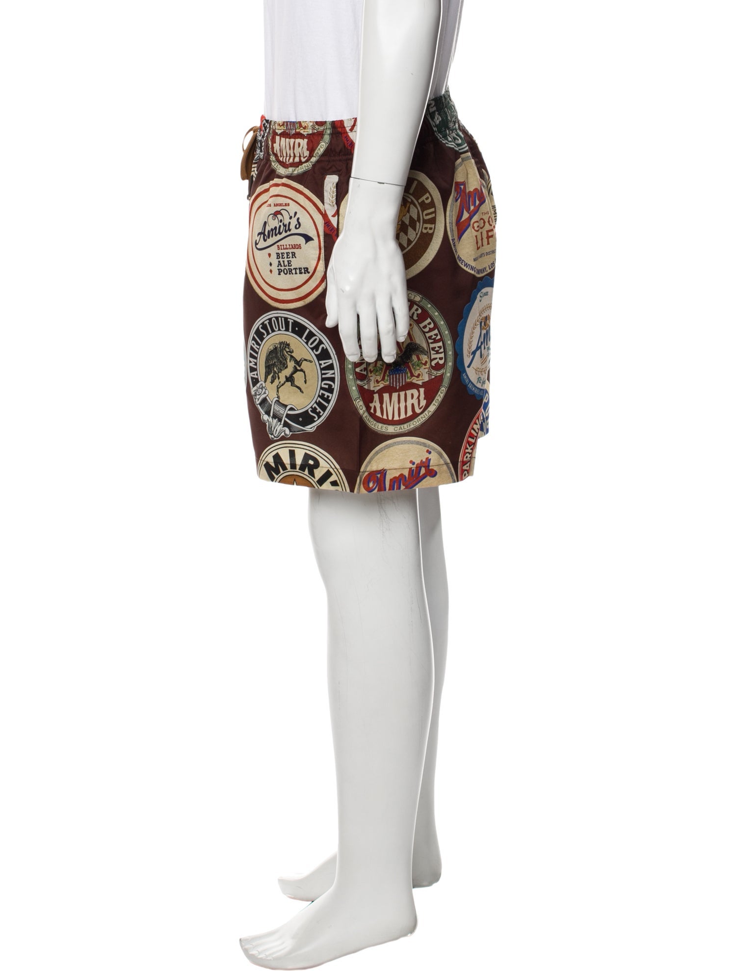 Amiri Printed Swim Trunks w/ Tags