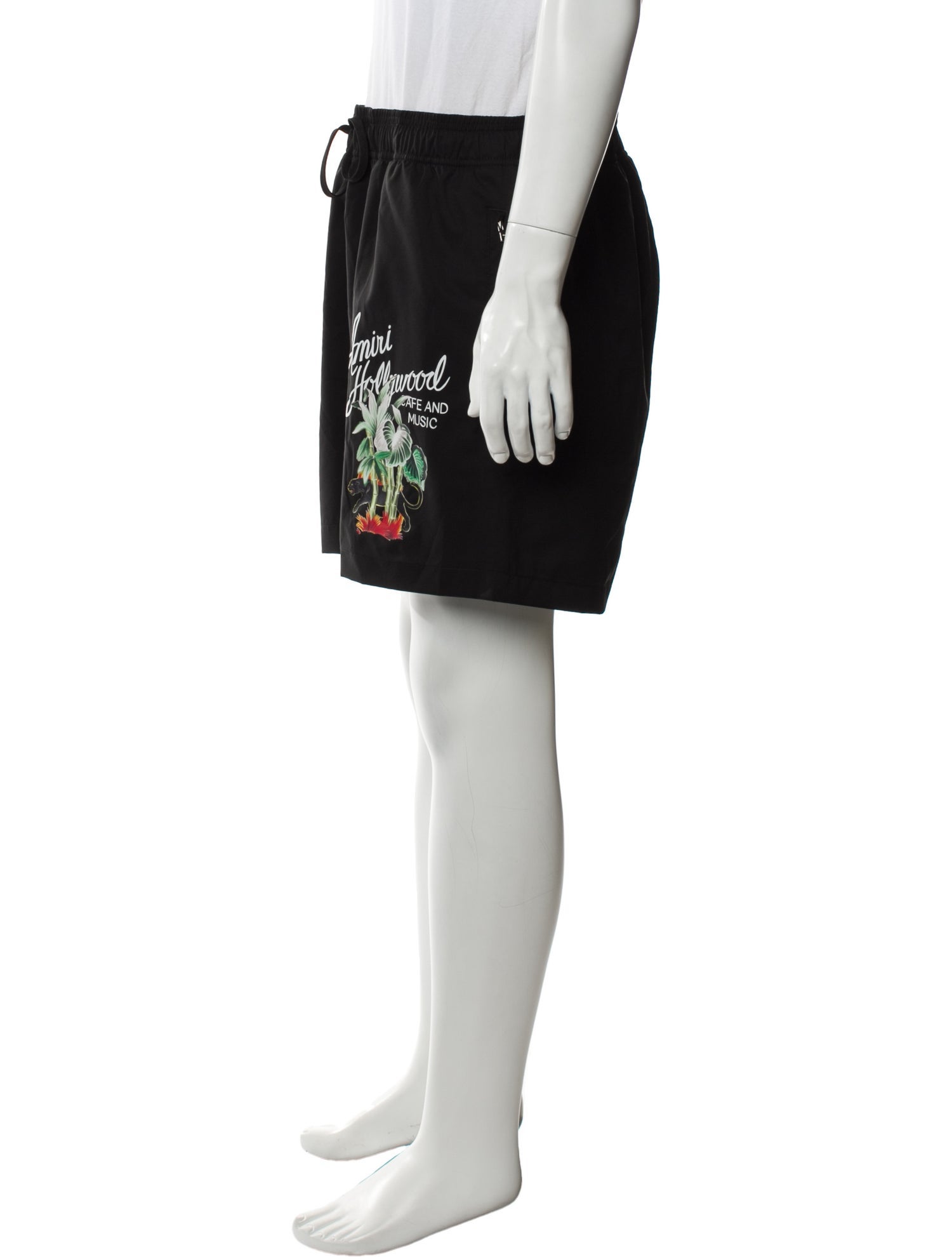 Amiri Graphic Print Swim Trunks w/ Tags