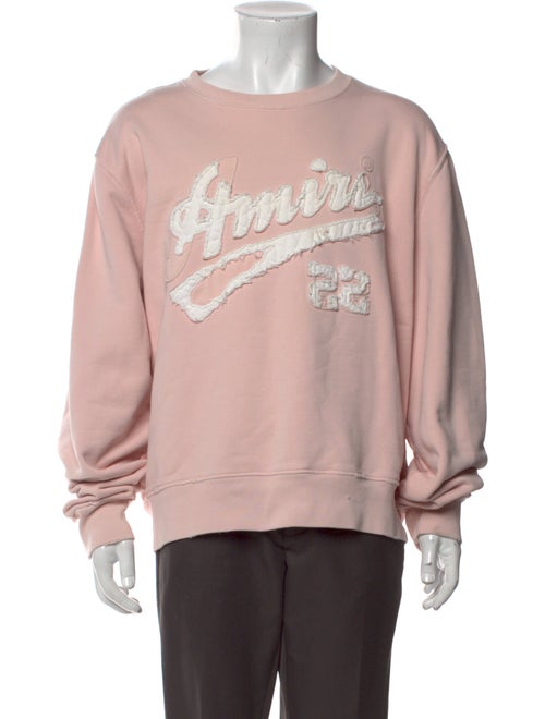 Amiri Graphic Print Crew Neck Pullover