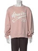 Amiri Graphic Print Crew Neck Pullover