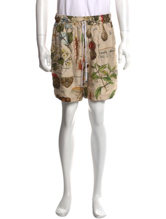 Amiri Psychedelic Bermuda 'Natural' Jogger Shorts