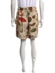 Amiri Psychedelic Bermuda 'Natural' Jogger Shorts