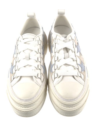 Amiri Leather Printed Sneakers