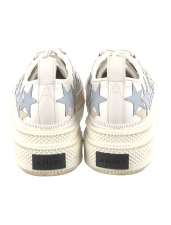 Amiri Leather Printed Sneakers