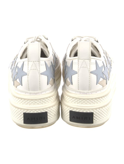 Amiri Leather Printed Sneakers