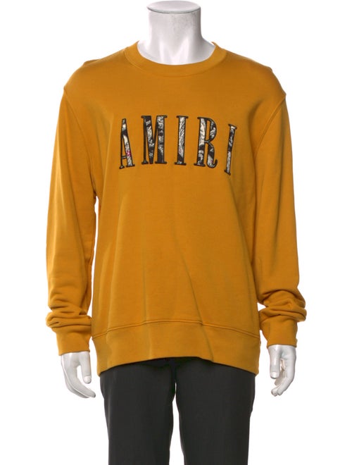 Amiri Graphic Print Crew Neck Sweatshirt