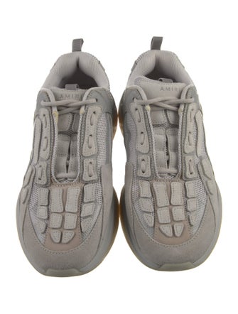 Amiri Suede Mesh Accents Sneakers