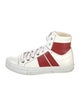 Amiri Leather Colorblock Pattern Sneakers