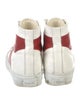 Amiri Leather Colorblock Pattern Sneakers